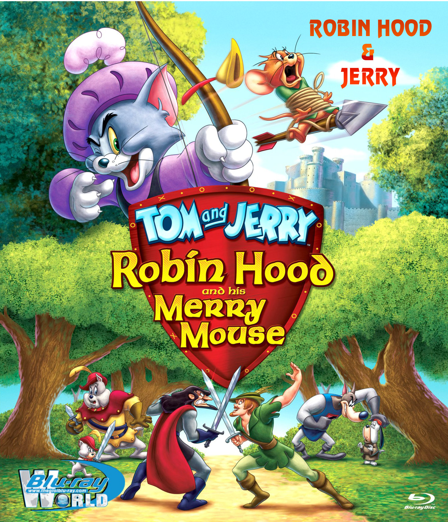 B1540. Tom and Jerry Robin Hood and His Merry Mouse - ROBIN HOOD & JERRY 2D 25G (DTS-HD MA 5.1) 